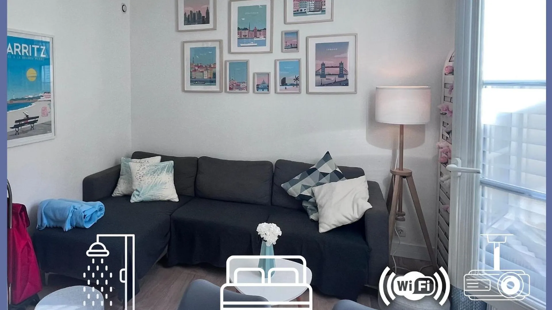 Chalet Basque 6 Couchages Centre Ville Biarritz location